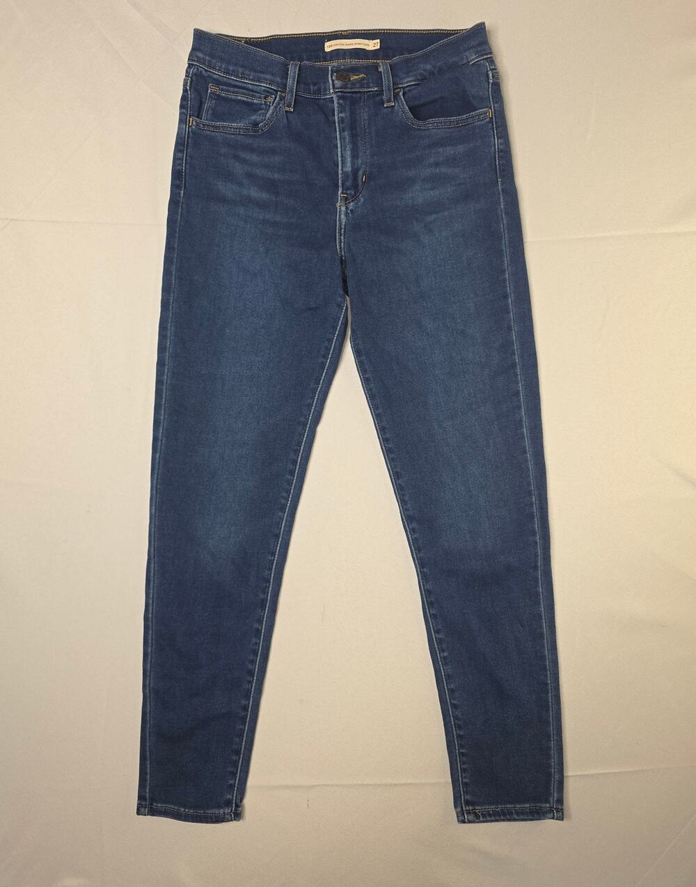 Levi's 720 High Rise Super Skinny Crop jeans Size 27